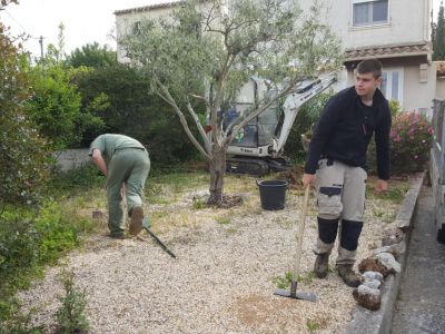 Rénovation de jardin - Cazilhac (11) - avant