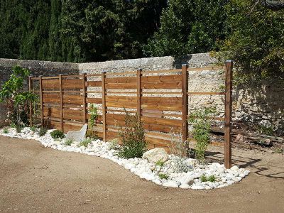 Création d’une treille bois - après